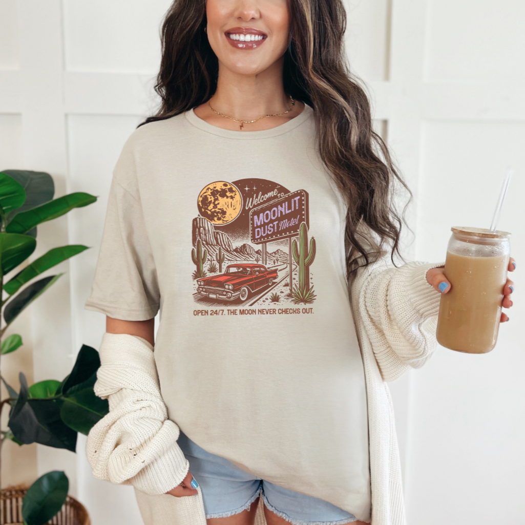 Moonlit Dust Motel Graphic Tee