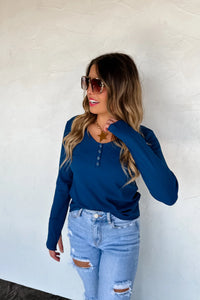 PREORDER: Fall Brooklyn Snap Henley Top