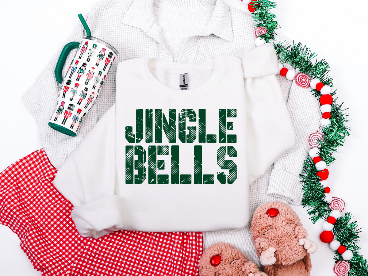 Jingle Bells Evergreen Graphic Tee OR Sweatshirt