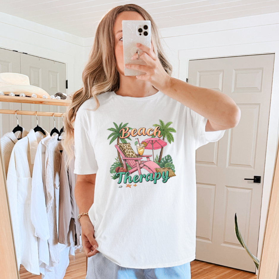 Beach Therapy Graphic Tee