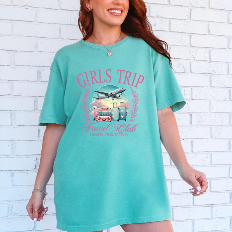 Girl's Trip Travel Club Graphic Tee
