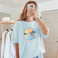 Life is a Beach Enjoy the Waves Graphic Tee