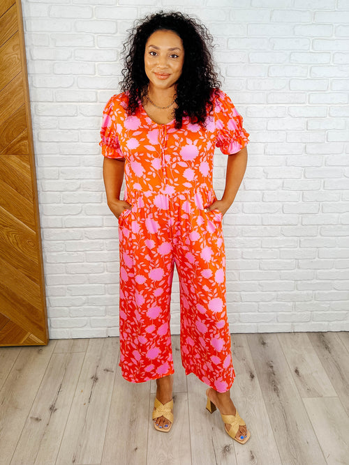 She's Got Mojo Puff Sleeve Jumpsuit
