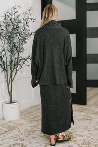 The Wander Lust Top & Dress Set in Black