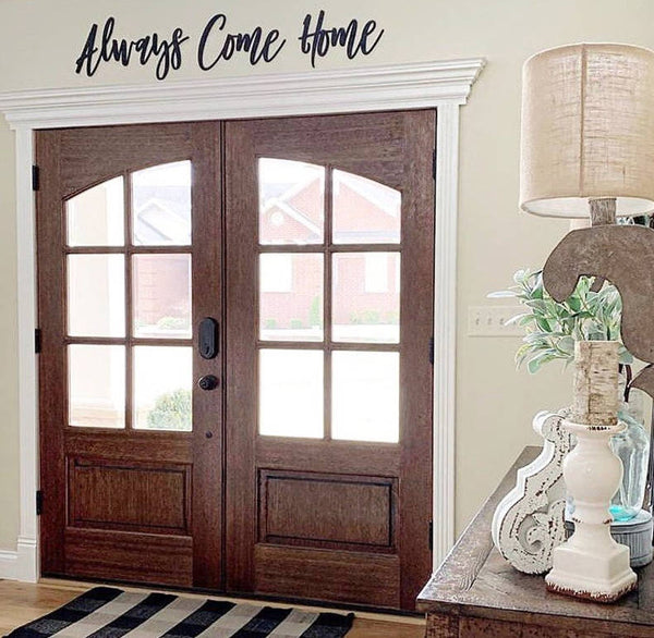 Always Come Home Handmade Wooden Sign